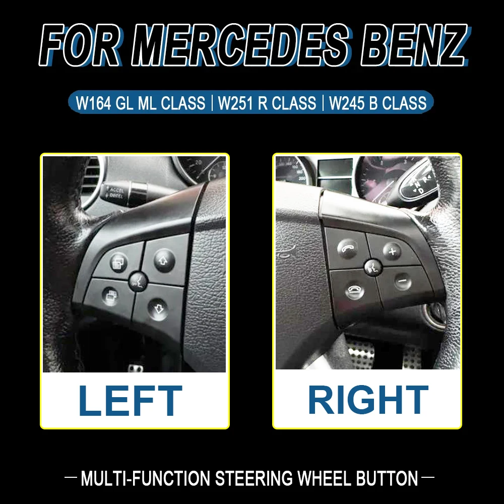 10-ключевой W164 W245 W251 переключатель на руле кнопки управления автомобильные