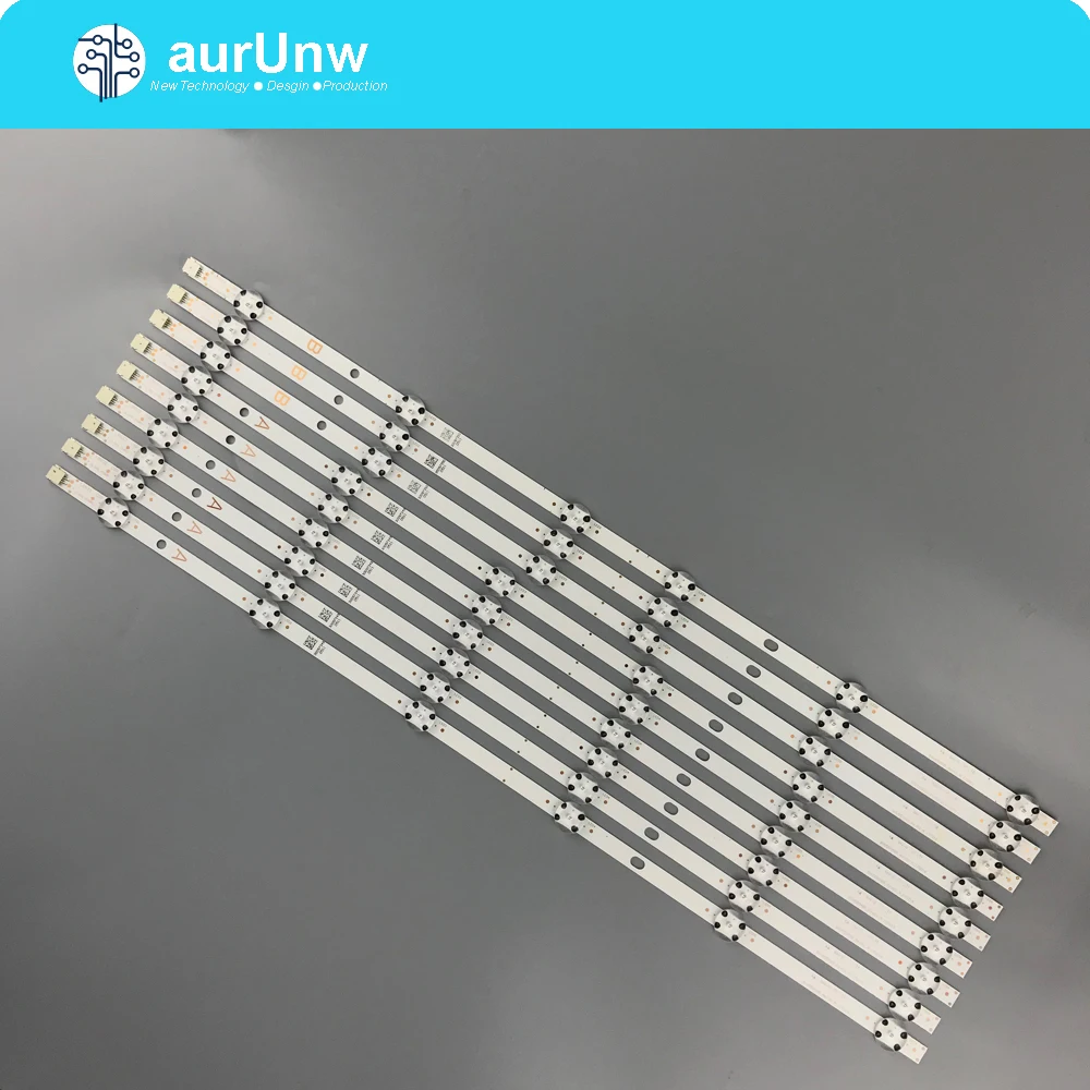 

9pcs LED bar For 55T6863DB 55V5863DA 55UD8400 55V5863DG VES550QNYL-2D-N01 N02 N03 55HK25T74U L55UE19 SVV550AW9 SVV550AQ9 A B