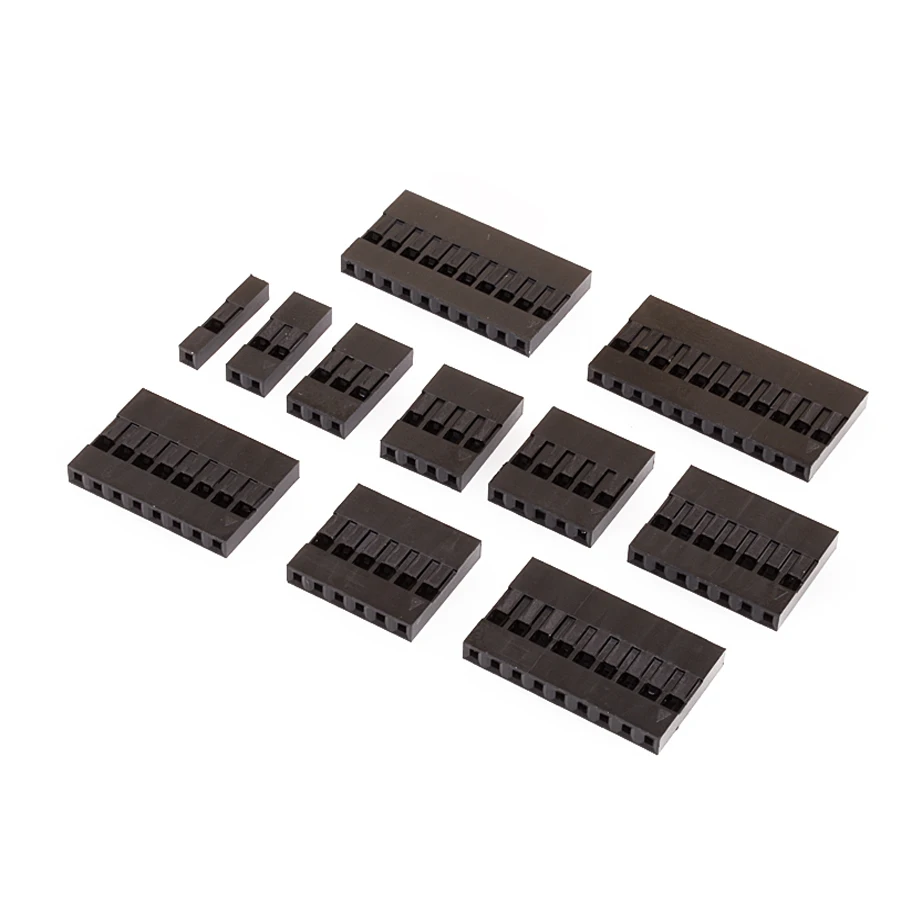 

300 шт./партия, 10-контактный разъем Dupont 2,54 мм