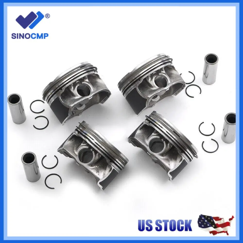 Набор поршней и колец KS для Mercedes-Benz 2 0 T W176 C117 X15 6 W242 A250 CLA250 M270.920 2.0L L4 A 270 030 00 24 4 шт.