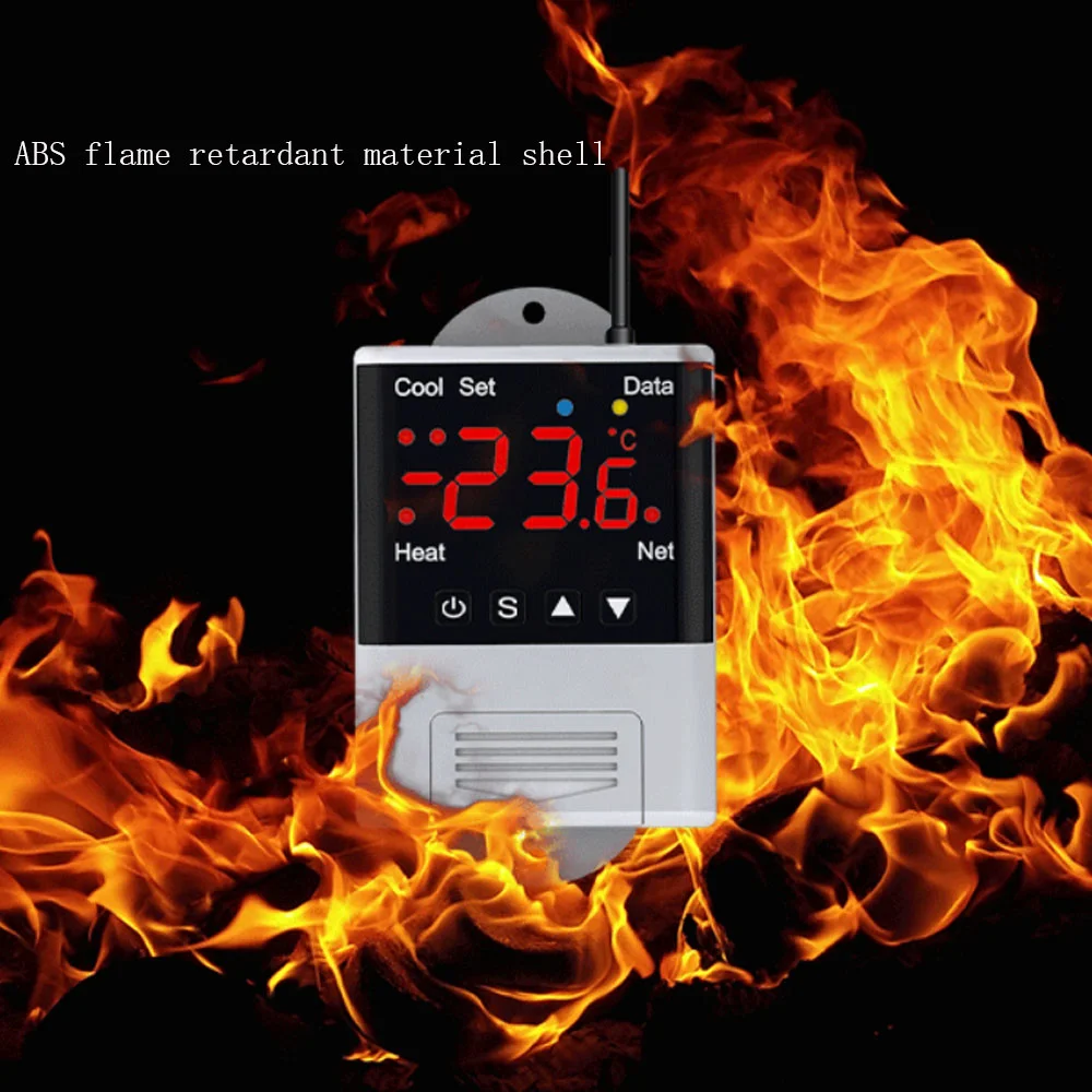 Термостат DTC1201 с Wi-Fi и цифровым дисплеем 110-230 В переменного тока