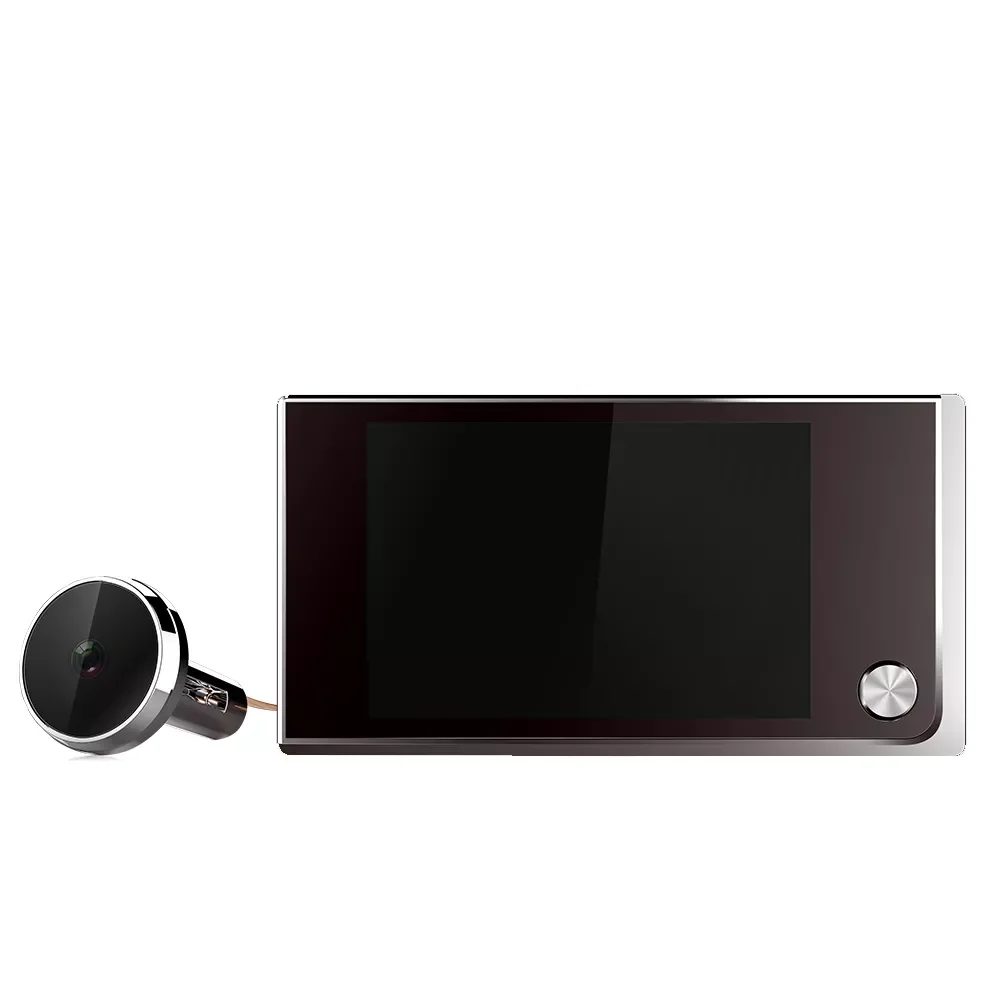 

High Quality 3.5 Inch Digital Doorbell LCD Color Screen 120 Degree Peephole Viewer Door Eye Doorbell Mini Outdoor Color Camera