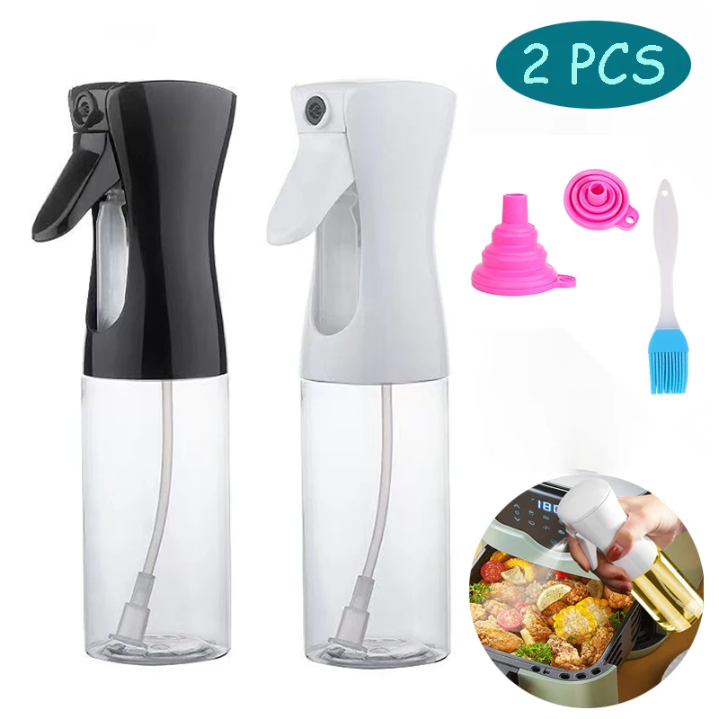 Olive Oil Spray Bottle BBQ Leakproof Pump Type Kitchen BBQ Tools Refillable Dispenser Oil Spray Kitchen Salad Baking Roasting