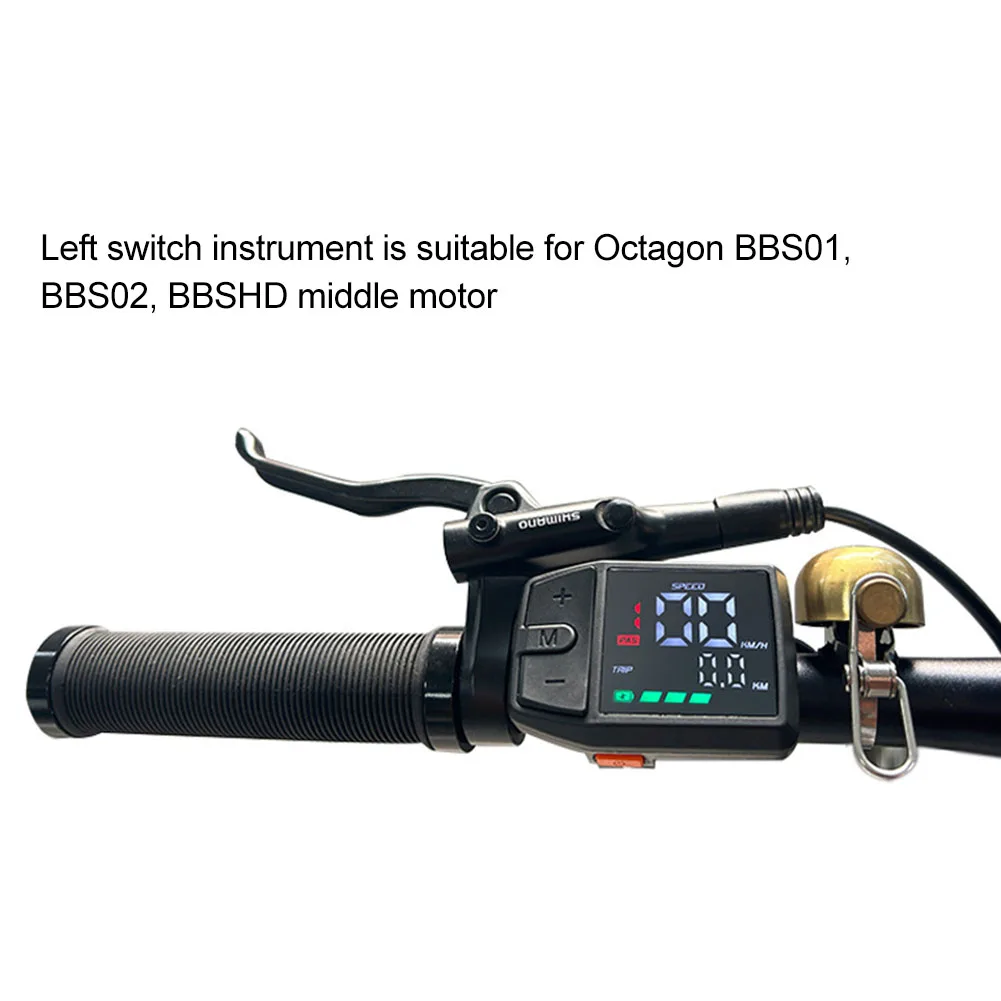 

For Bafang LCD Instrument Accessories BBS01 BBS02 BBSHD Center Motor Color LCD Display For BAFANG DZ41 High Quality