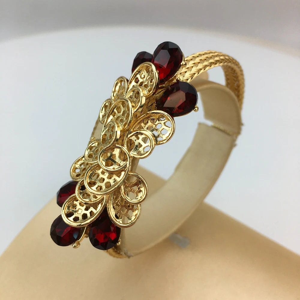 Модные трендовые нигерийские Свадебные Ювелирные наборы с африканскими