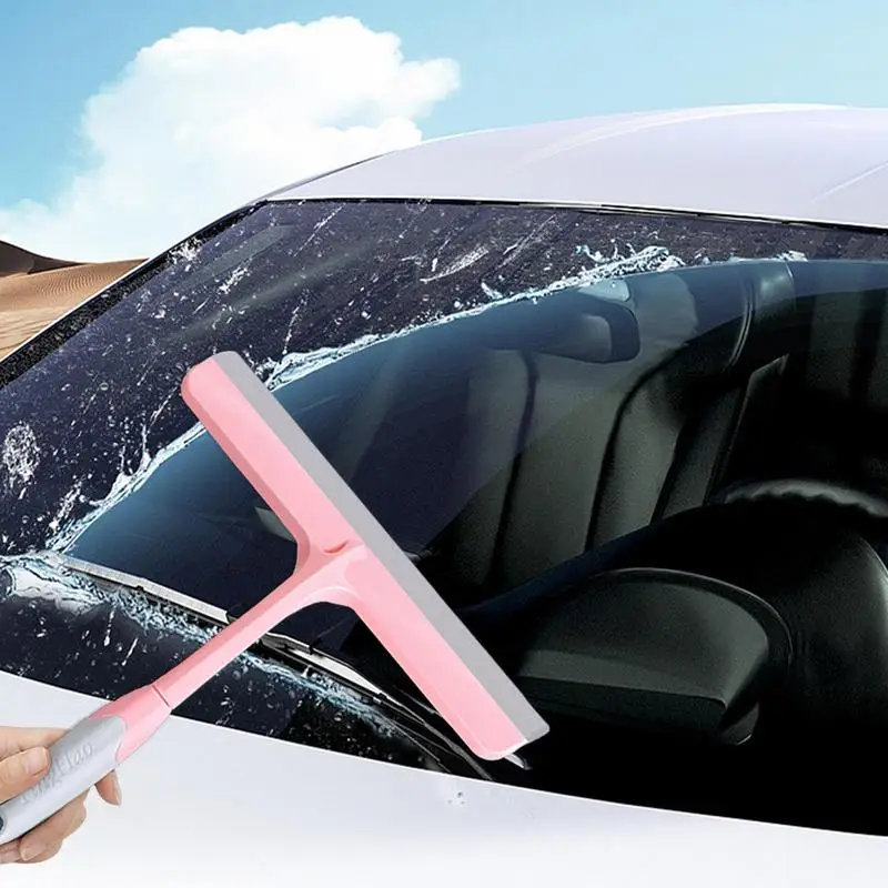 Многофункциональная силиконовая щетка для мытья стекол окон бытовая ванной