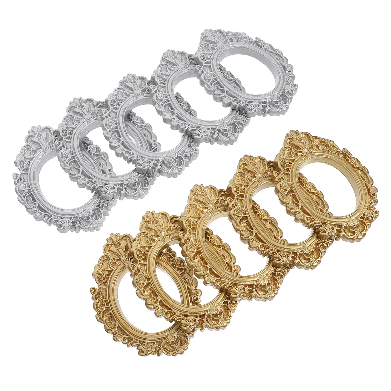 

10pcs Adorable Mini Photo Frames Handmade Mini Photo Frame DIY Crafts Making Material