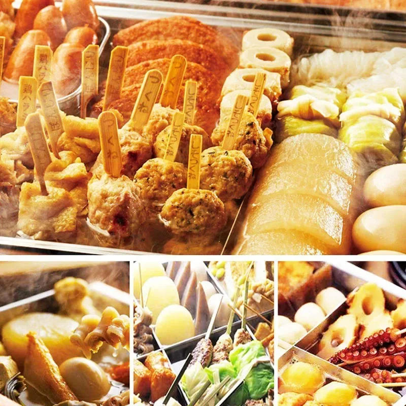Коммерческие шампуры Oden благовония двухцилиндровая машина для кипячения Kanto