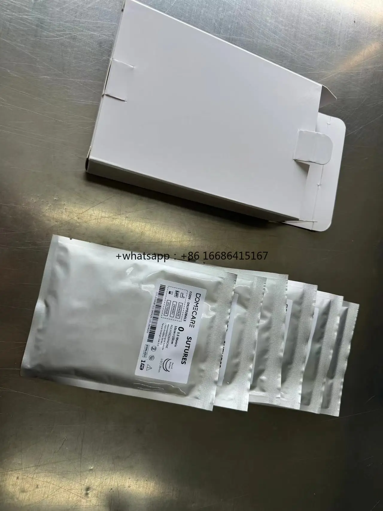 Фото Синтетические нити для наложения швов без узлов Spiral Knotfree PDO/POLYDIOXANONE, монофиламентные, с зубцами №2
