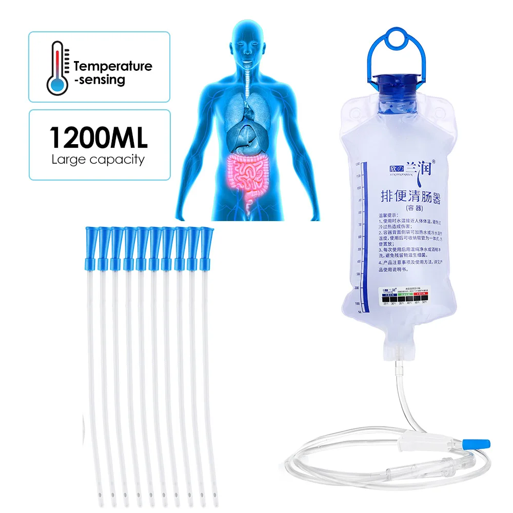 1200 Мл Термочувствительный Ирригатор Для Женщин Бытовая Гигиеническая Чистка
