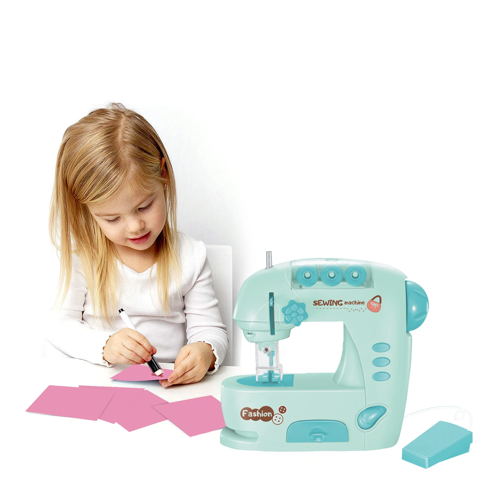 

Sewing Machine Toy Portable Electric Sewing Machines First Sewing Accessory For Introduction To Sewing Basics – Arts And