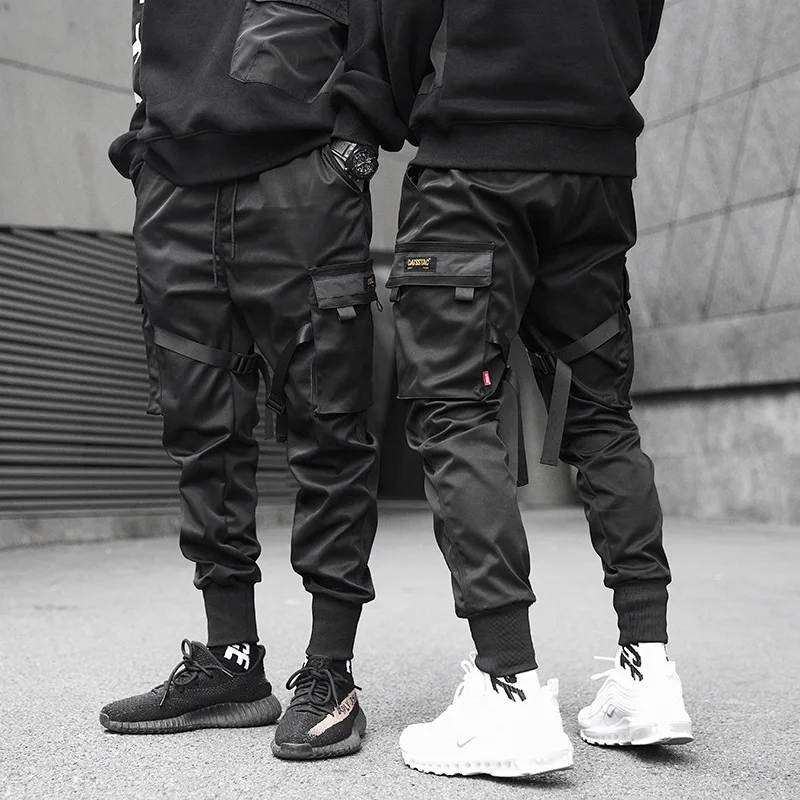 

Concealed Overalls Can Bind Feet Pants. Men'S Tide Brand Streamer Tactical Paratroopers Online Celebrity Trend New Feet Pants.