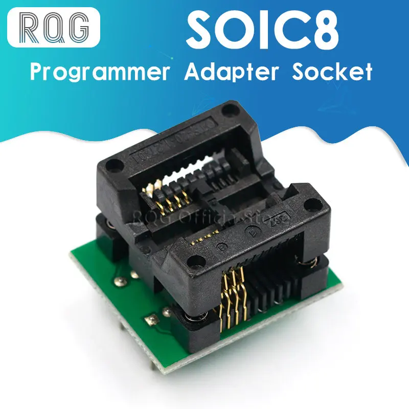 

Программатор SOIC8 SOP8 на DIP8 с широким сиденьем, мил