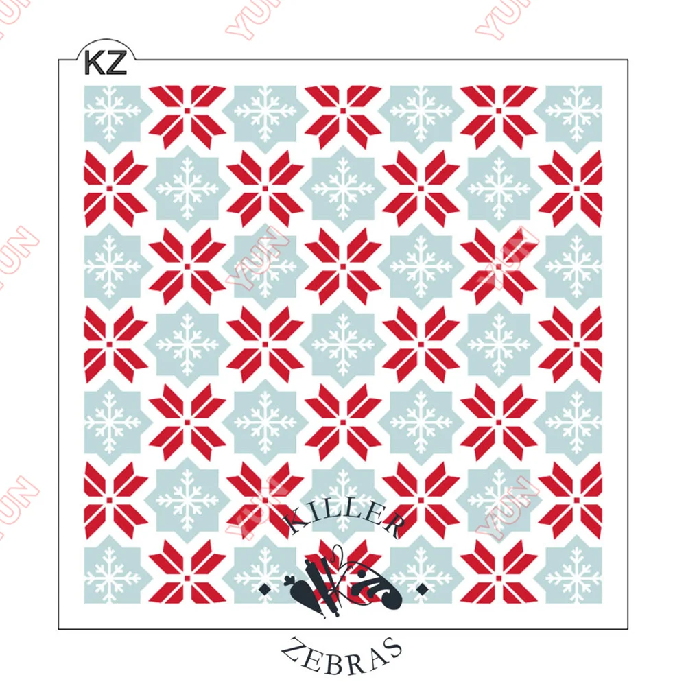 Новинка 2024 скандинавские украшения трафареты банты сосны рождественская часть