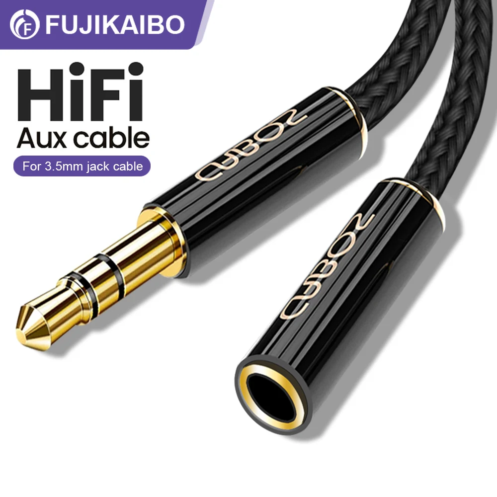 

3.5 mm Extension Cable Audio Jack Male to Female AUX Cable For Laptop Tablet MP3/4 iPod Smart Phone Headphones Extender Adapter