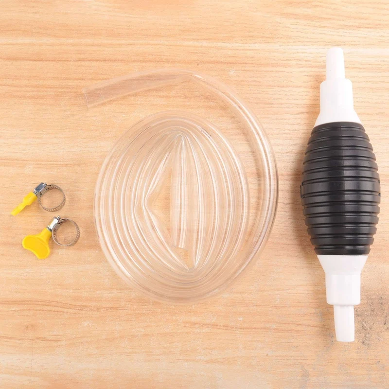 Сифон с высоким потоком 2 м ручной портативный автомобильный насос для переноса