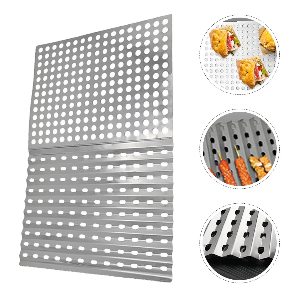 Сетка для гриля из нержавеющей стали складная сетка барбекю приготовления пищи