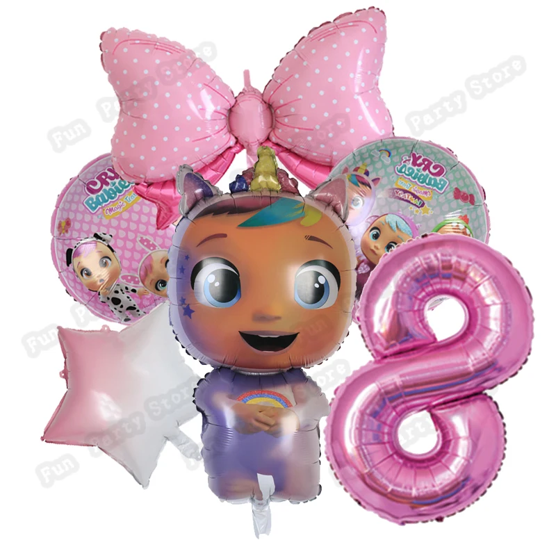 1 комплект детский праздничный розовый шар для девочек |