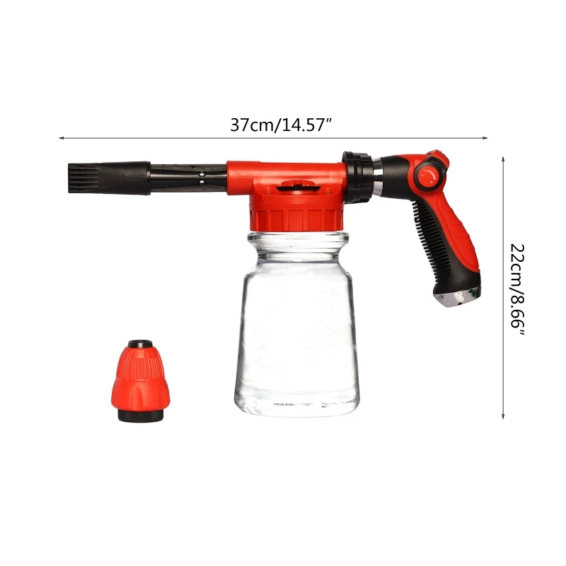 Насадка для распылителя снежной пены 1000 мл генератор мыльной мытья автомобиля