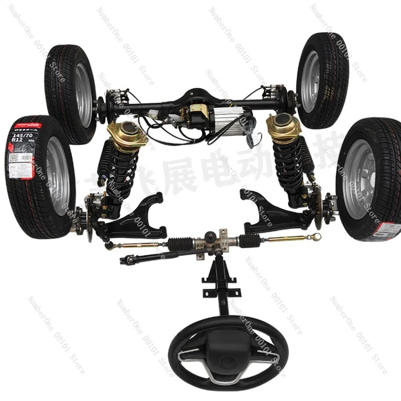 Электрический четырехколесный привод в сборе независимая подвеска McPherson