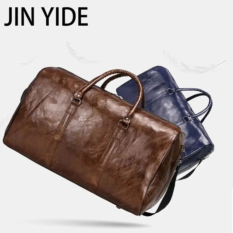 2023 Travel Bag Waterproof Wear Resistant Travel Bags Unisex Handbag PU Sturdy Hand Larger Capacity Bags Sports Big Bag Bolsos