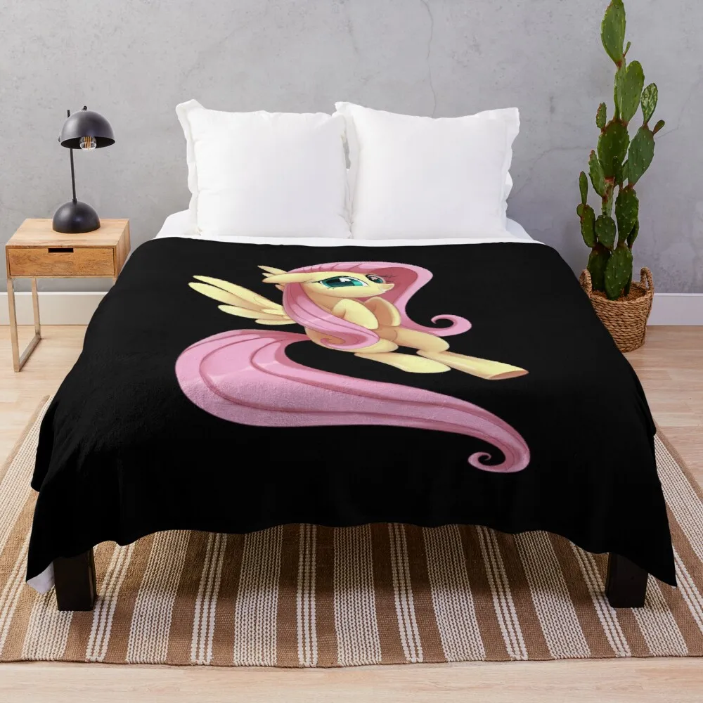 

Покрывало Fluttershy, многофункциональное мягкое одеяло для декоративного дивана