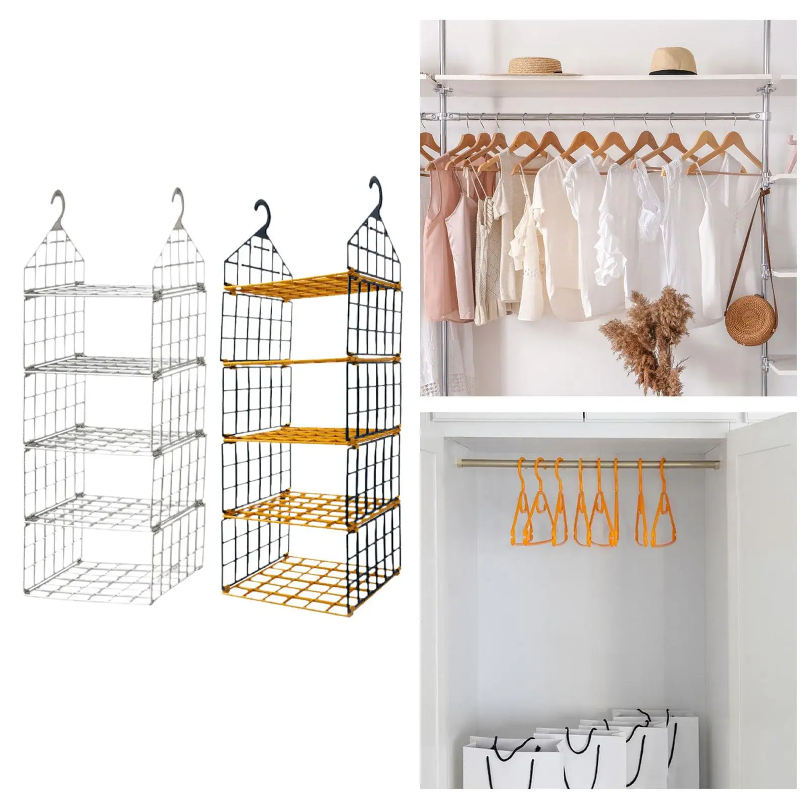 Подвесной органайзер для шкафа портативная подвесная полка сумок носков шкафов