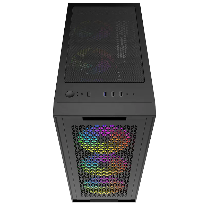 Mini Itx Custom RGB Glass Desktop PC Gaming Tower чехол