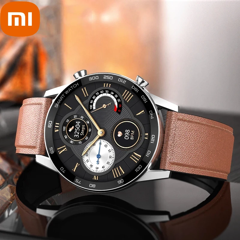 

Смарт-часы Xiaomi DT95 мужские, водостойкие, IP68, Bluetooth, 360*360, ЭКГ, 1,3 дюйма
