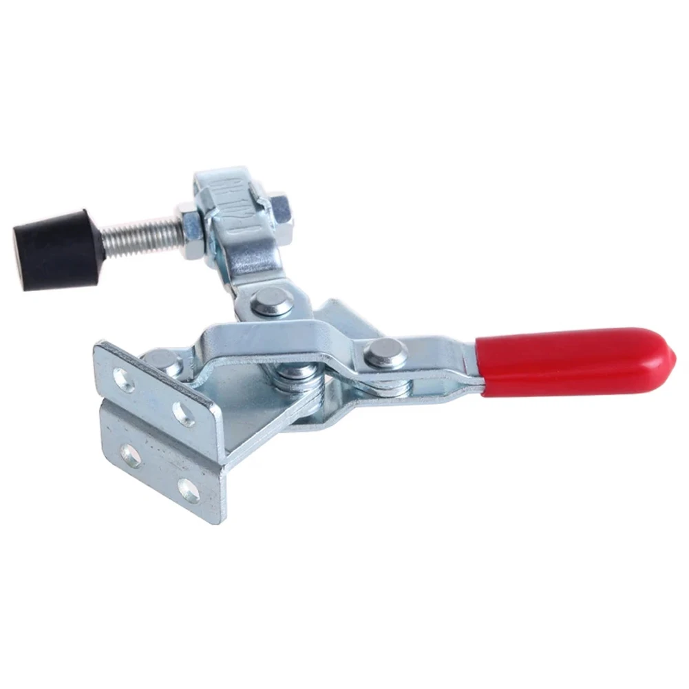 

2pcs GH-102B Horizontal Toggle Clamp 100Kg 220lbs Quick Release Vertical Toggle Clamps Woodworking Fixing Clip Carpentry Tools