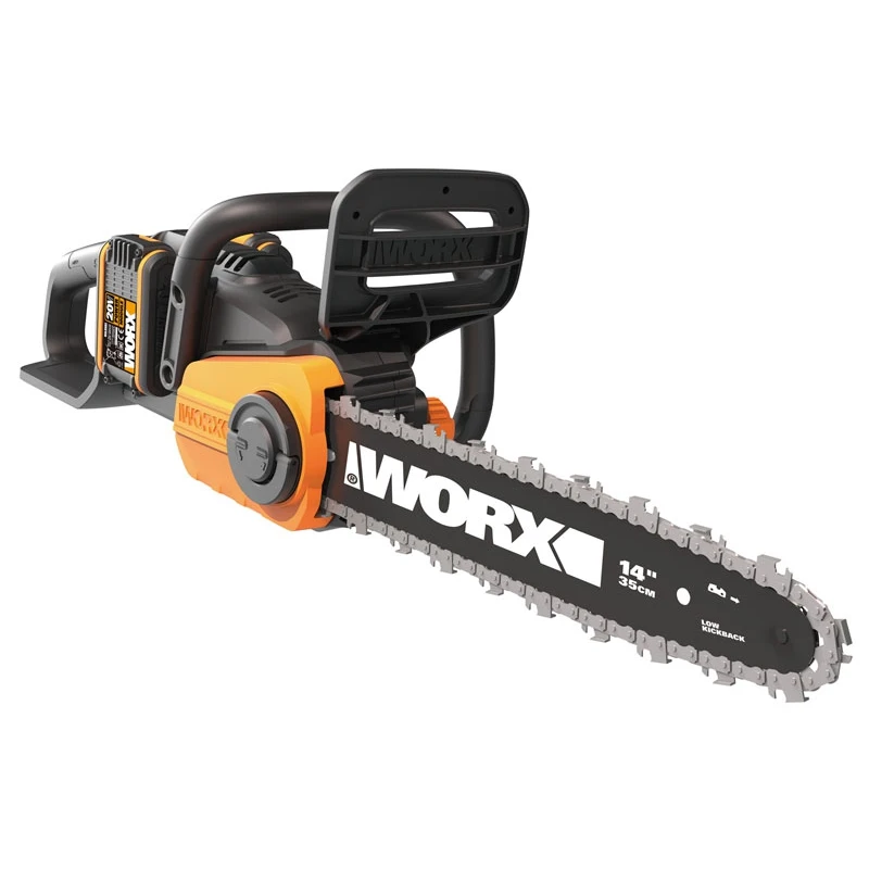 Цепная пила аккумуляторная WORX WG384E.9 40В 35 см бесщеточная без АКБ и ЗУ | Инструменты