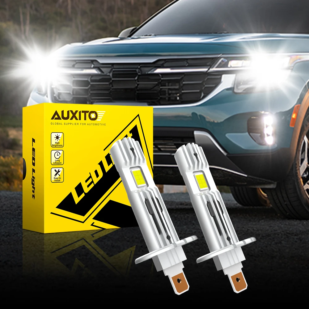 

Лампа Canbus H1 для фар головного света для VW Golf 5 BMW E30 E34 E36 Ford Fiesta MK7 Citroen C3 C4 Renault Clio 4 Octavia 2 Chevrolet, 2 шт.