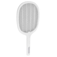 electric mosquito bat strong electric shock usb charging portable light waves trapping safe to use mosquito swatter for living
