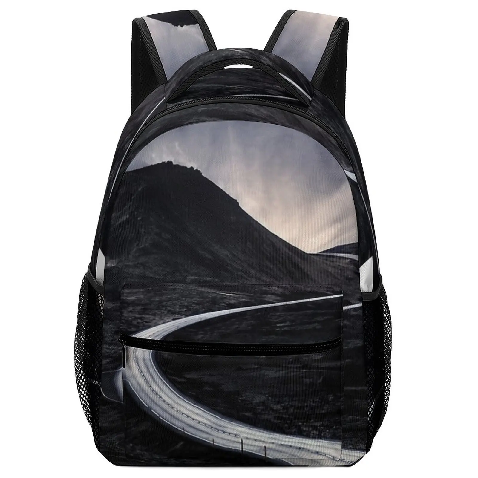 

To Where The Darkness Ends Women Luxury Backpack Teen School Bag Children School Backpack Cartoon One