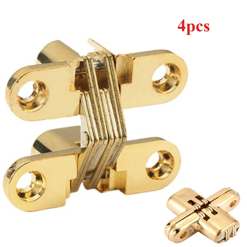 

4 скрытых петли из медь+цинк для мебели