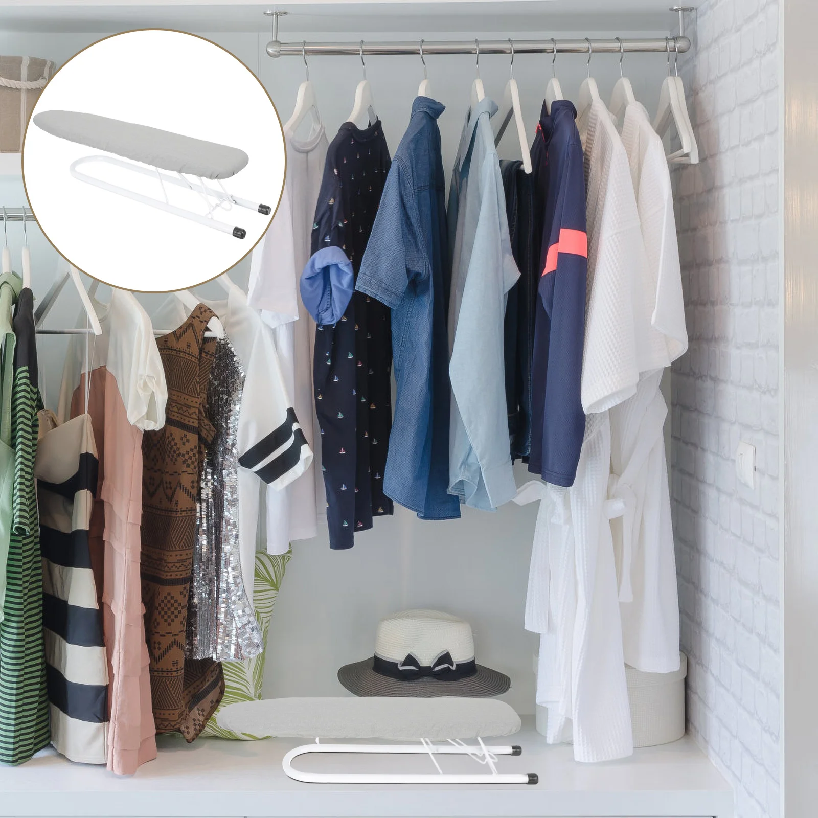 

Ironing Board Cover Pad Iron Mini Heat Resistant Tabletopboards Foldableresists Staining Scorching Resist Cotton Padding Felt