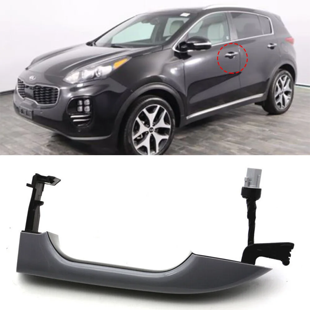 

Front Left Driver Outside Door Handle Fit For Sportage 2017-2021 Sport Utility 4-Door 2.0L 2.4L #82651-D9710