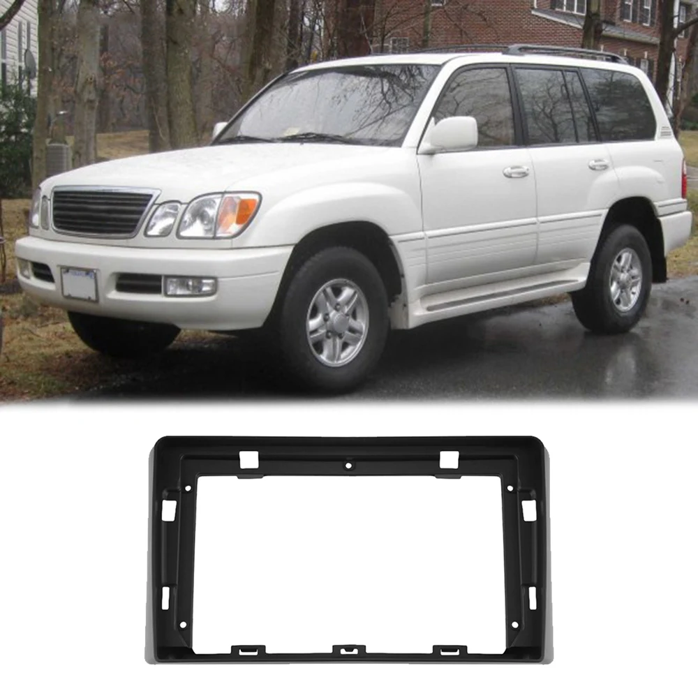 2Din Автомобильная радиоустановка Fascia Для Lexus LX4700 1998-2002 DVD стерео рамка пластина