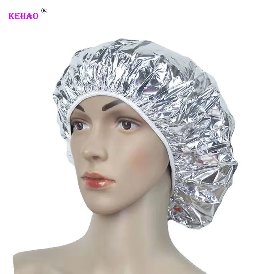 Hair dressing tools tin foil hat hair salon can recycle 8-wire thickened bath hat baked oil Aluminium foil hat