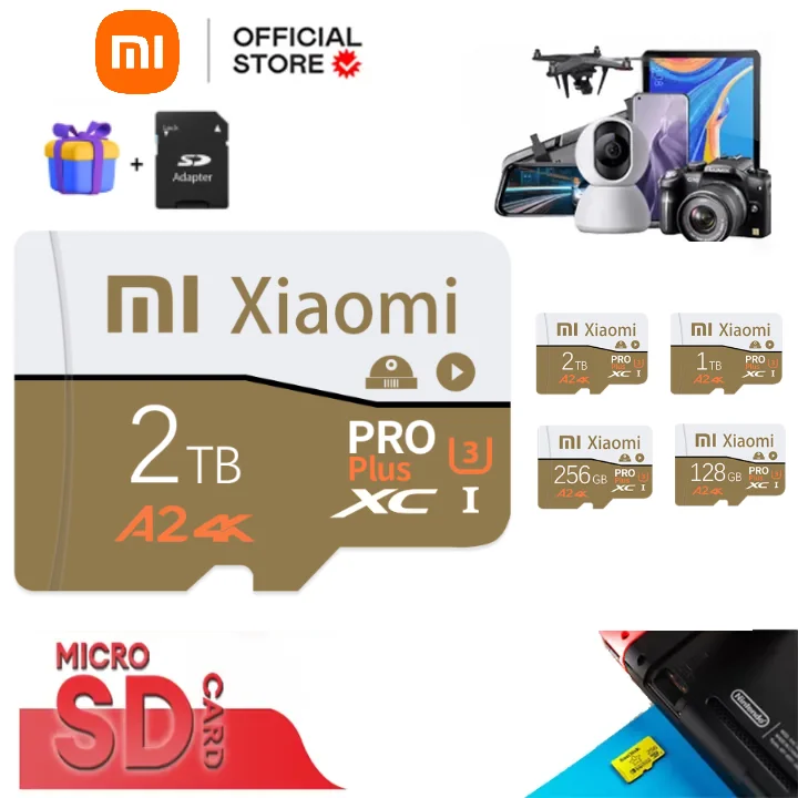 Xiaomi Smart A2 Micro TF SD-карта памяти класс 10 высокоскоростная SD TF-карта 1 ТБ 128 ГБ 256 карта
