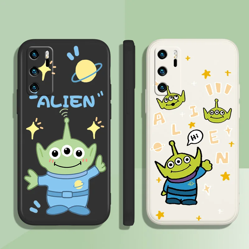 

Toy Story Three Eyes Phone Case Liquid Rope For Huawei P20 P20 PRO LITE P30 P40 P50 PRO LITE P SMART PLUS Funda Cover Back Soft