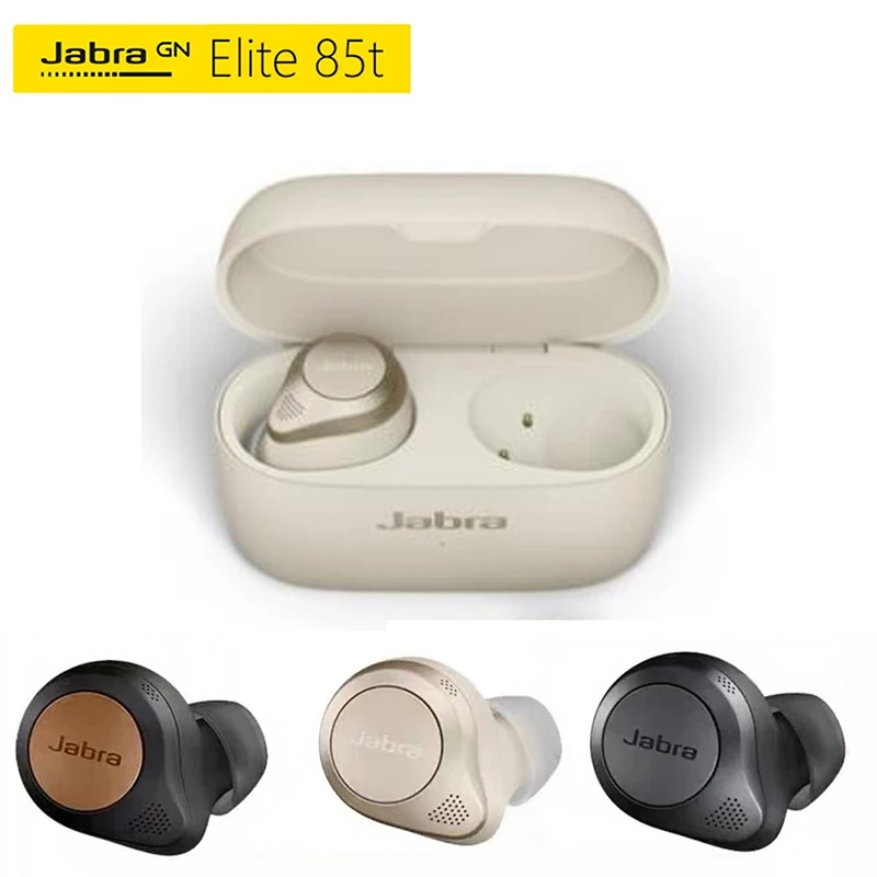 

Jabra Elite 85T Wireless Bluetooth Headphones Waterproof Bass Leisure and Entertainment Type Standby Noise Reduction