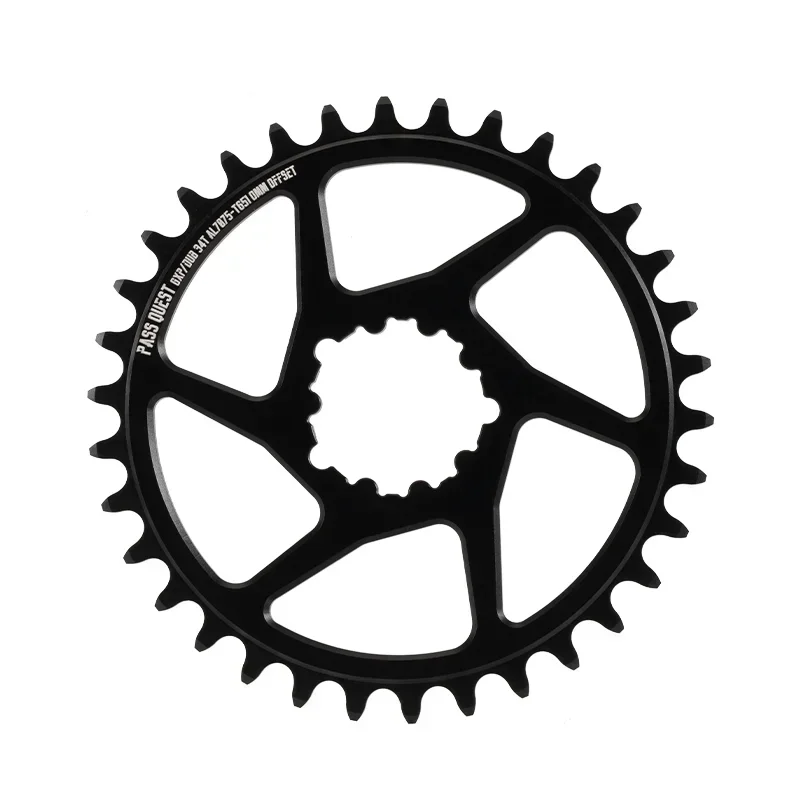 PASS QUEST-Single-Speed Chainring 104BCD and GXP 3-Nail Dirt Jump Urban Street Action Bike Dedicated Single-Speed
