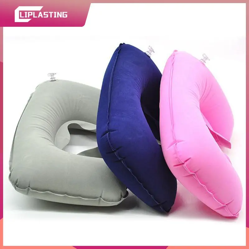 

1~10PCS Functional Inflatable Neck Pillow Inflatable U Shaped Travel Pillow Car Head Neck Rest Air Cushion for Travel Neck