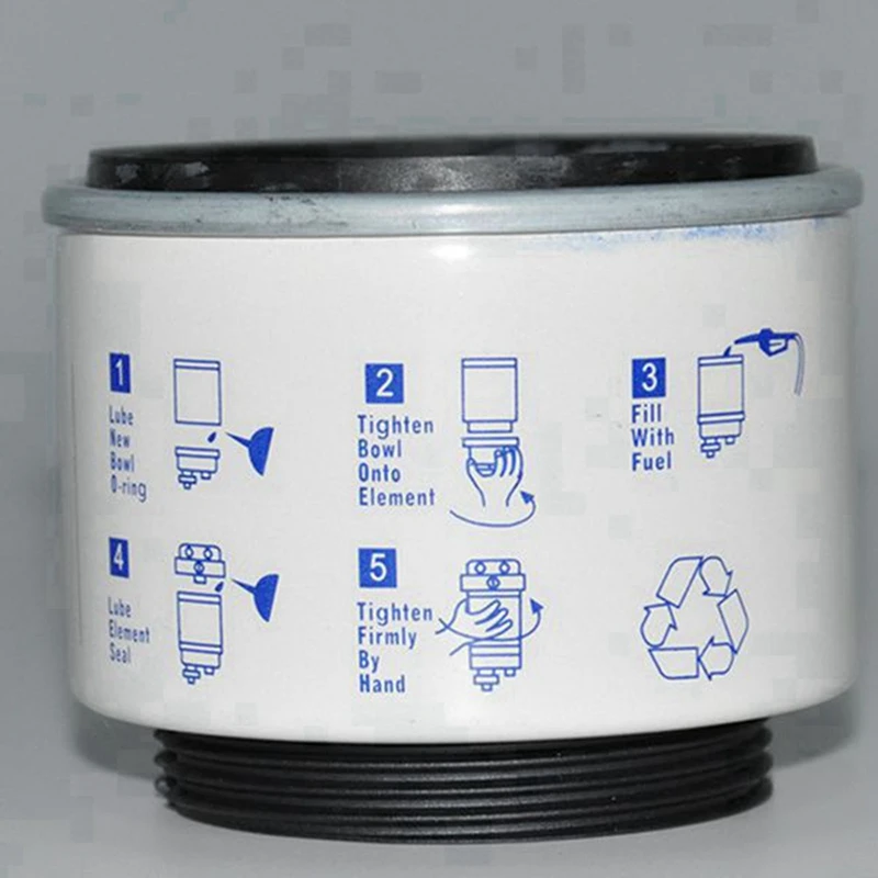 12 шт. R12T топливный/Водяной сепаратор фильтрующие элементы для Racor 140R 120AT S3240 NPT ZG1/4-19