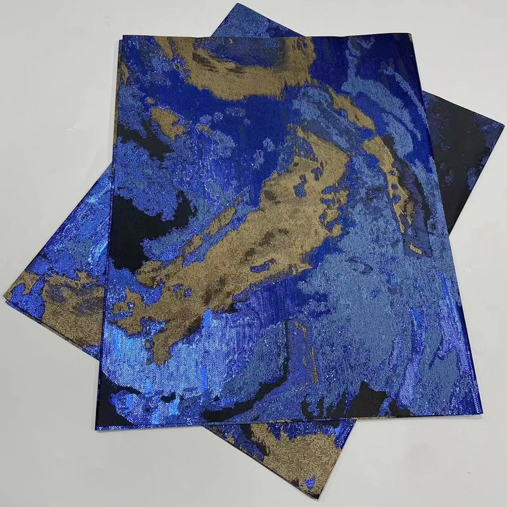 Тюрбан женский с синей завязкой из Нигерии 2 шт./упаковка