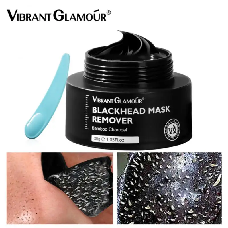 

Nose Blackhead Remover Bamboo Charcoal Black Dots Removal Tearing Nose Mask Cream Effectively Cleansing Pore Strips Treatments
