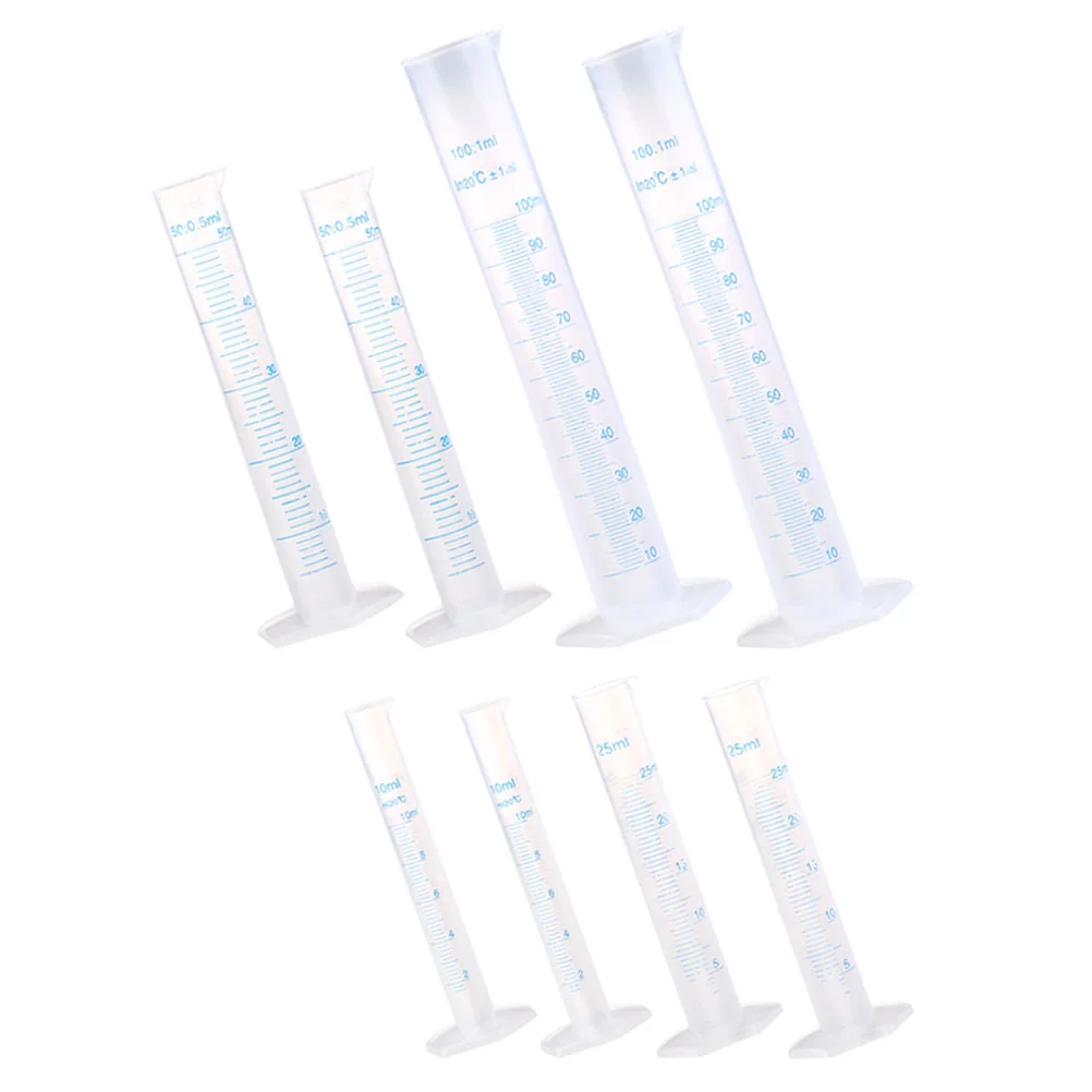 

1 Set of Farm Garden Plastic Measuring Cylinder Multi-functional Measuring Tool for Fertilization