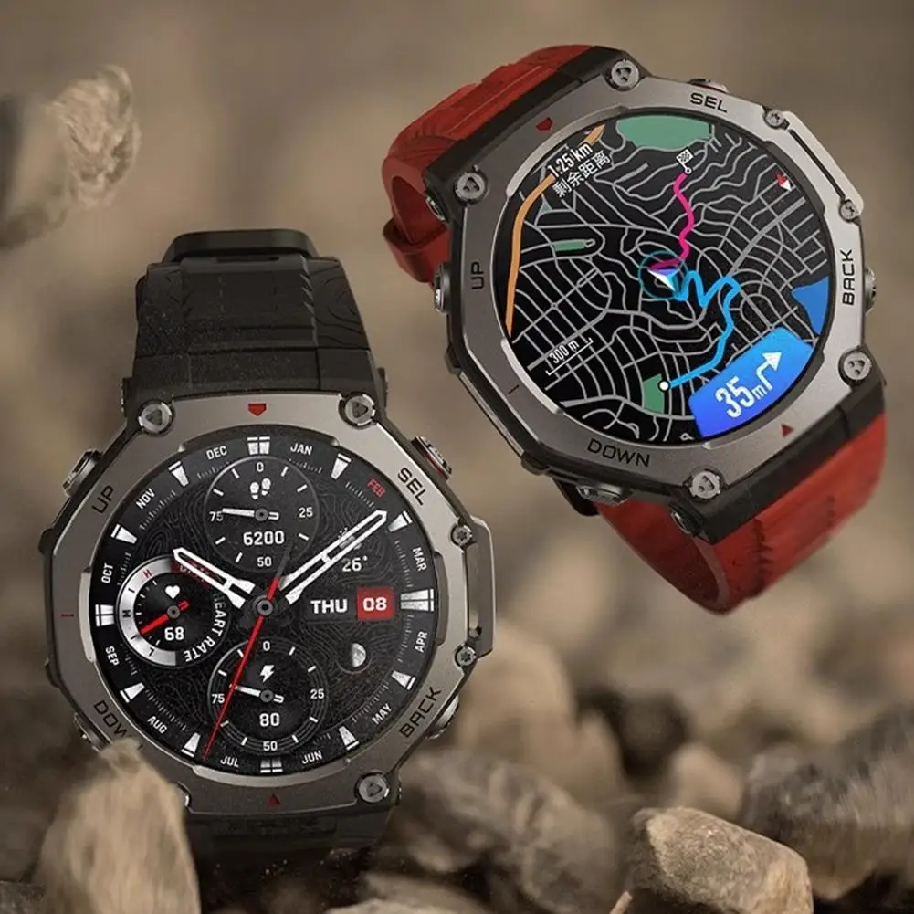 Закаленное стекло для Amazfit T-rex 3 2 Ultra Pro твердость 9H HD прозрачная пленка защитная