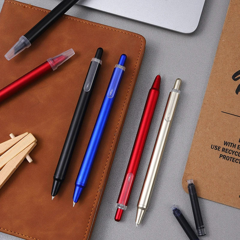 

The New Press Pen Can Change The Ink Sac Pen Students Daily Calligraphy Practice Writing Ink Sac Ink Pen Student Accessories 1PC